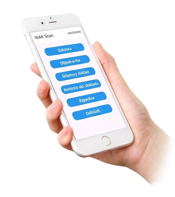 WAK INTRA aplikace pro systém Android