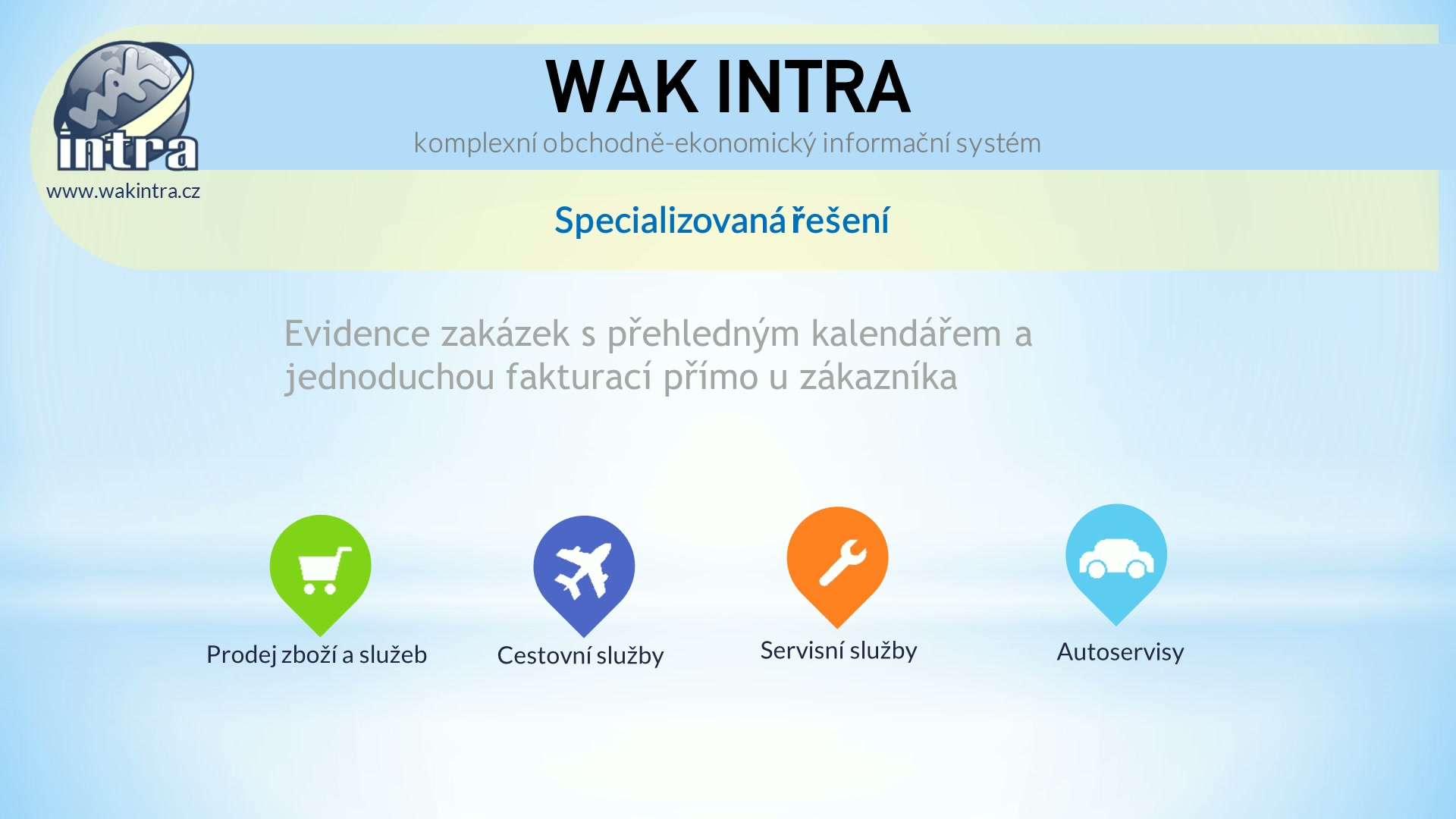 WAK INTRA – Představení systému