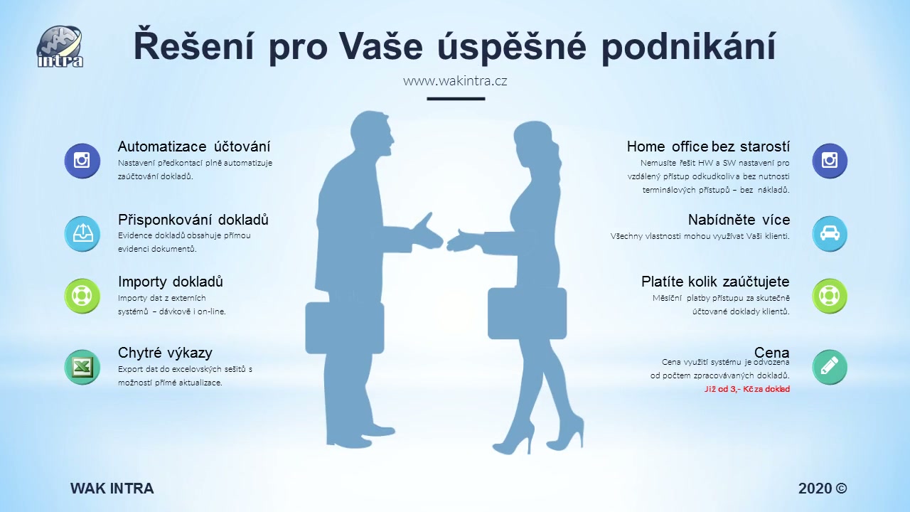 WAK INTRA – řešení pro účetní firmy