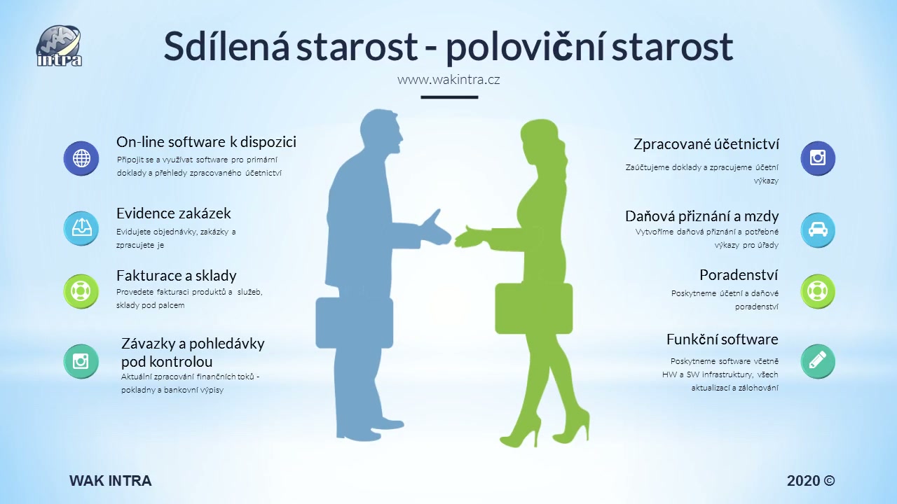 WAK INTRA – řešení pro účetní služby